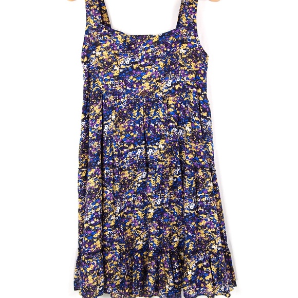 NWT Mavi Floral Tiered Baby Doll Dress M - Picture 6 of 7